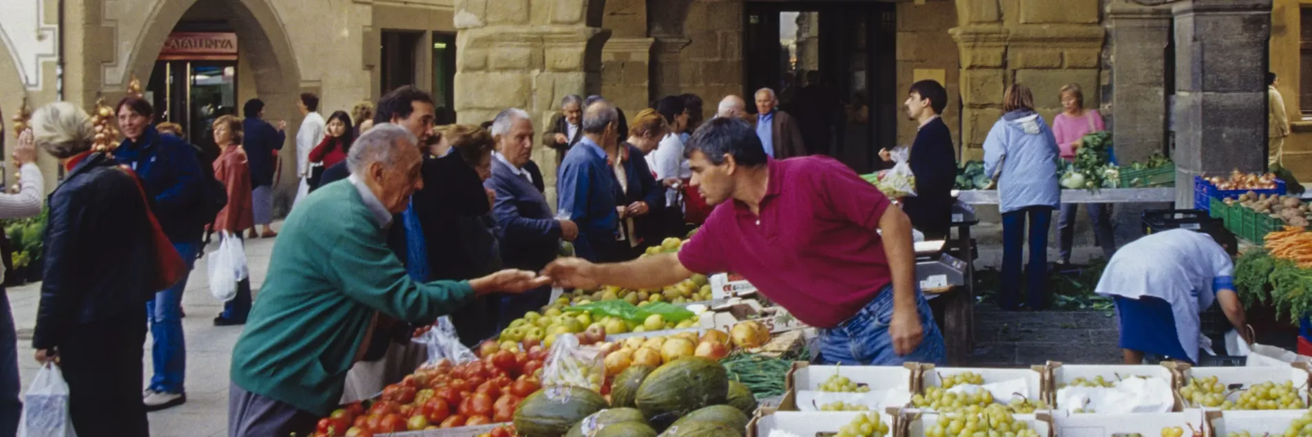 Marché gastronomique catalan